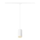 SLV 1010100 ASTO TUBE Pendelleuchte GU10 Pendellänge 250 cm  x max. 10 W Weiß