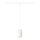 SLV 1010100 ASTO TUBE Pendelleuchte GU10 Pendellänge 250 cm  x max. 10 W Weiß