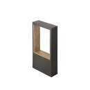 SLV 1010103 FLATT II 36 Stehleuchte PHASE 2700 K IP65 quadratisch Anthrazit / braun
