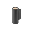 SLV 1010163 HELIA PRO S Wandaufbauleuchte up/down DALI P1 zylindrisch 2700 K 6 W 24° Anthrazit