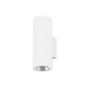 SLV 1010170 HELIA PRO L Wandaufbauleuchte single DALI P1 zylindrisch 2700 K 10 W 24° Weiß
