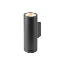 SLV 1010171 HELIA PRO L Wandaufbauleuchte up/down DALI P1 2700 K 20 W DALI Touch 24° Anthrazit