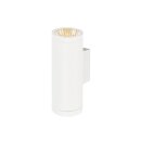 SLV 1010172 HELIA PRO L Wandaufbauleuchte up/down DALI P1 2700 K 20 W DALI Touch 24° Weiß