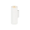 SLV 1010176 HELIA PRO L Wandaufbauleuchte up/down DALI P2 2700 K 30 W DALI Touch 24° Weiß