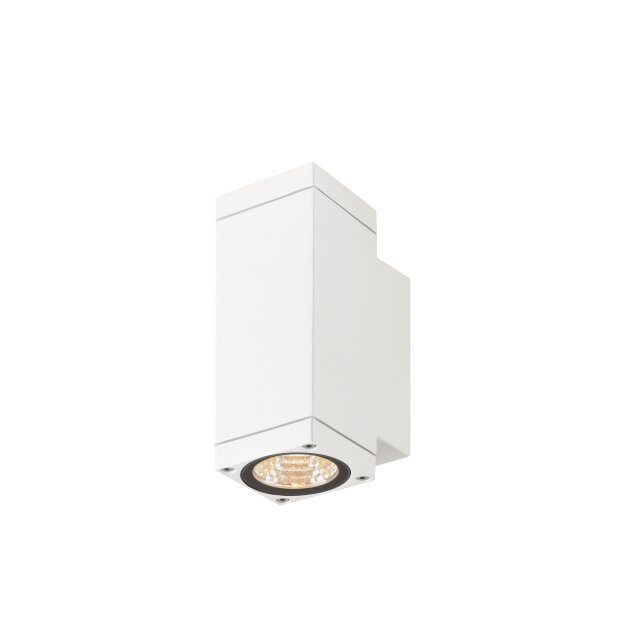 SLV 1010180 THEO PRO S Wandaufbauleuchte up/down DALI P1 rechteckig 2700 K 6 W 24° Weiß