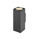 SLV 1010191 THEO PRO L Wandaufbauleuchte up/down DALI P2 2700 K 30 W DALI Touch 24° Anthrazit