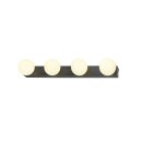SLV 1010193 SUN Mirror Wandaufbauleuchte quad 2700/3000/4000 K TOUCH button 18 W  IP44 Schwarz