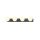 SLV 1010193 SUN Mirror Wandaufbauleuchte quad 2700/3000/4000 K TOUCH button 18 W  IP44 Schwarz