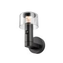 SLV 1010196 TAHA II Wandaufbauleuchte SENSOR 2200/2700 K max. 10 W Schwarz