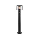 SLV 1010200 TAHA II 70 Stehleuchte SENSOR 2200/2700 K IP54 zylindrisch Schwarz