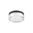 SLV 1010210 CYFT XL Wand- und Deckenaufbauleuchte 2700/3000/4000 K 15 W PHASE 125° IP65 Schwarz / klar