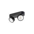 SLV 1010264 KALU 2.0 Wand- und Deckenaufbauleuchte PHASE 2700 K 19 W 36° Schwarz