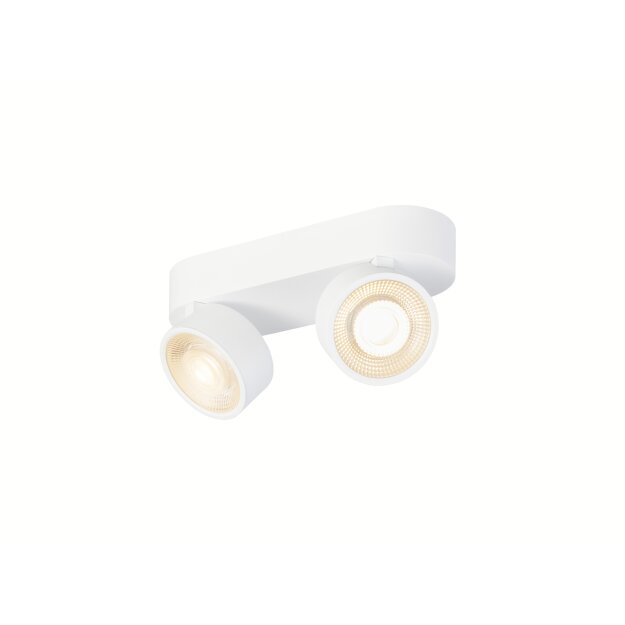 SLV 1010266 KALU 2.0 Wand- und Deckenaufbauleuchte PHASE 2700 K 19 W 36° Weiß