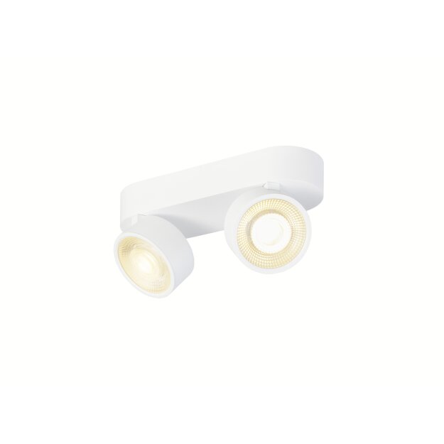 SLV 1010269 KALU 2.0 Wand- und Deckenaufbauleuchte PHASE 3000 K 19 W 36° Weiß