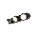 SLV 1010273 KALU 2.0 Wand- und Deckenaufbauleuchte PHASE 3000 K 28 W 36° Schwarz