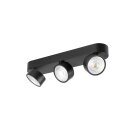 SLV 1010273 KALU 2.0 Wand- und Deckenaufbauleuchte PHASE 3000 K 28 W 36° Schwarz
