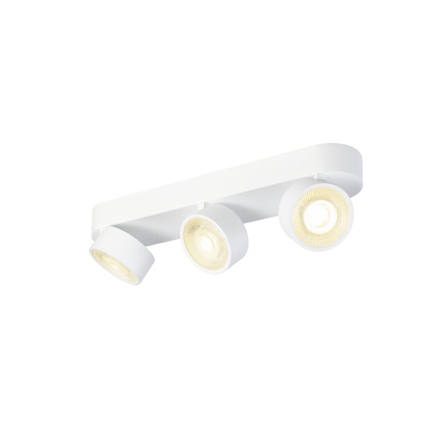 SLV 1010275 KALU 2.0 Wand- und Deckenaufbauleuchte PHASE 3000 K 28 W 36° Weiß