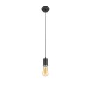 SLV 1010285 LALU® Pendelleuchte E27 Base Mix&Match Pendellänge 200 cm 1 x max. 10 W Schwarz