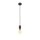 SLV 1010285 LALU® Pendelleuchte E27 Base Mix&Match Pendellänge 200 cm 1 x max. 10 W Schwarz