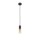 SLV 1010285 LALU® Pendelleuchte E27 Base Mix&Match Pendellänge 200 cm 1 x max. 10 W Schwarz