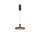 SLV 1010287 LALU® Pendelleuchte LED Base Mix&Match surface mounted canopy Pendellänge 200 cm 2700/3000K 40° PHASE Schwarz