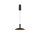 SLV 1010287 LALU® Pendelleuchte LED Base Mix&Match surface mounted canopy Pendellänge 200 cm 2700/3000K 40° PHASE Schwarz