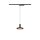 SLV 1010288 LALU® 1~Pendelleuchte PHASE LED Base Mix&Match Pendellänge 200 cm 2700/3000K 40° Schwarz
