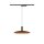 SLV 1010288 LALU® 1~Pendelleuchte PHASE LED Base Mix&Match Pendellänge 200 cm 2700/3000K 40° Schwarz