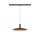 SLV 1010289 LALU® 48V Pendelleuchte DALI LED Base Mix&Match Pendellänge 200 cm 2700/3000K 40° Schwarz