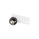 SLV 1010301 DYSKO Wand- und Deckenaufbauleuchte single PHASE 2700K 6.7 W 36° Weiß / Schwarz