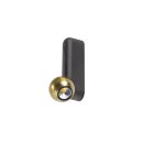 SLV 1010312 DYSKO Wand- und Deckenaufbauleuchte switch single PHASE 2700K 6.7 W 36° Schwarz / Gold
