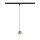 SLV 1010324 DYSKO 1~ Pendelleuchte PHASE Pendellänge 200 cm 2700K 36° Schwarz / Gold