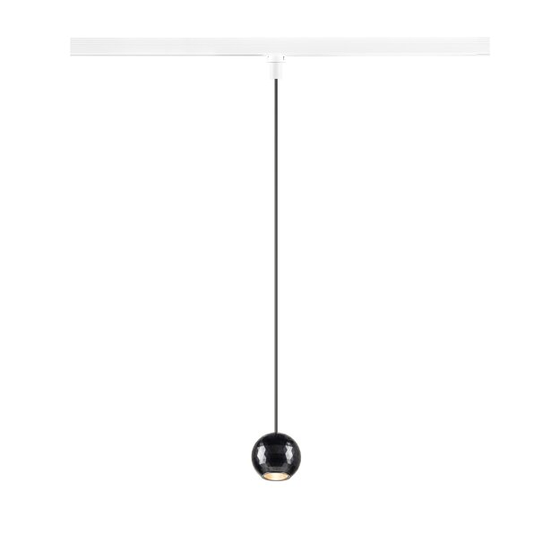 SLV 1010325 DYSKO 1~ Pendelleuchte PHASE Pendellänge 200 cm 2700K 36° Weiß / Schwarz