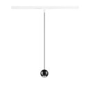 SLV 1010325 DYSKO 1~ Pendelleuchte PHASE Pendellänge 200 cm 2700K 36° Weiß / Schwarz