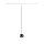 SLV 1010325 DYSKO 1~ Pendelleuchte PHASE Pendellänge 200 cm 2700K 36° Weiß / Schwarz