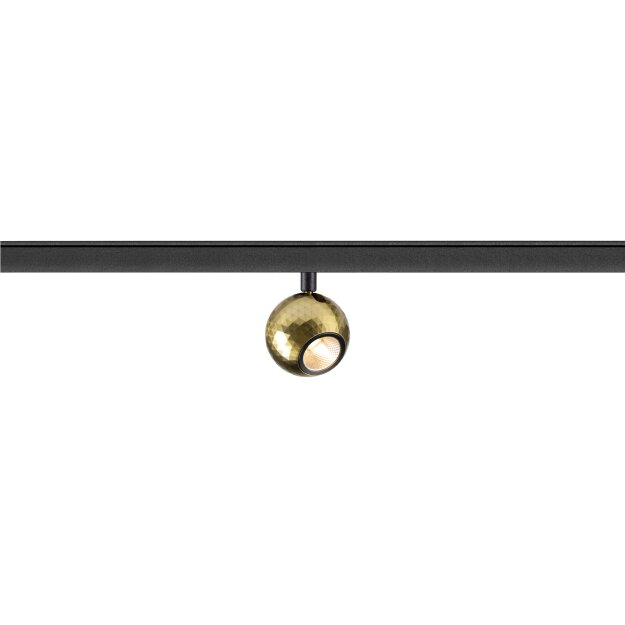 SLV 1010330 DYSKO 48V Spot DALI standard surface mounted track 2700K 5.6 W 36° Schwarz / Gold