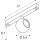 SLV 1010330 DYSKO 48V Spot DALI standard surface mounted track 2700K 5.6 W 36° Schwarz / Gold