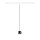 SLV 1010337 DYSKO 48V Pendelleuchte DALI Pendellänge 200 cm 2700K 36° DALI Weiß / Schwarz
