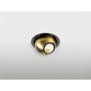 SLV 1010353 DYSKO Deckeneinbauleuchte rund PHASE 2700K 6.4 W 36° Schwarz / Gold