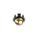 SLV 1010353 DYSKO Deckeneinbauleuchte rund PHASE 2700K 6.4 W 36° Schwarz / Gold