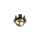 SLV 1010353 DYSKO Deckeneinbauleuchte rund PHASE 2700K 6.4 W 36° Schwarz / Gold