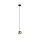 SLV 1010359 DYSKO Pendelleuchte PHASE Pendellänge 200 cm 2700K 36° Schwarz / Gold