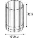 SLV 1010402 WUD TL E27 Tischleuchte zylindrisch 1 x max. 40 W natur