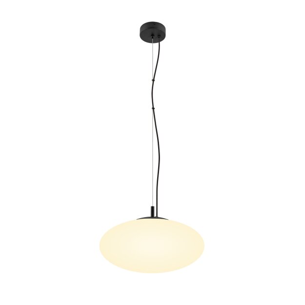 SLV 1010413 OLYPSO 40 Pendelleuchte E27 Pendellänge 400 cm 1 x max. 40 W Schwarz