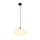 SLV 1010413 OLYPSO 40 Pendelleuchte E27 Pendellänge 400 cm 1 x max. 40 W Schwarz