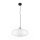 SLV 1010415 OLYPSO 50 Pendelleuchte E27 Pendellänge 400 cm 1 x max. 40 W Schwarz