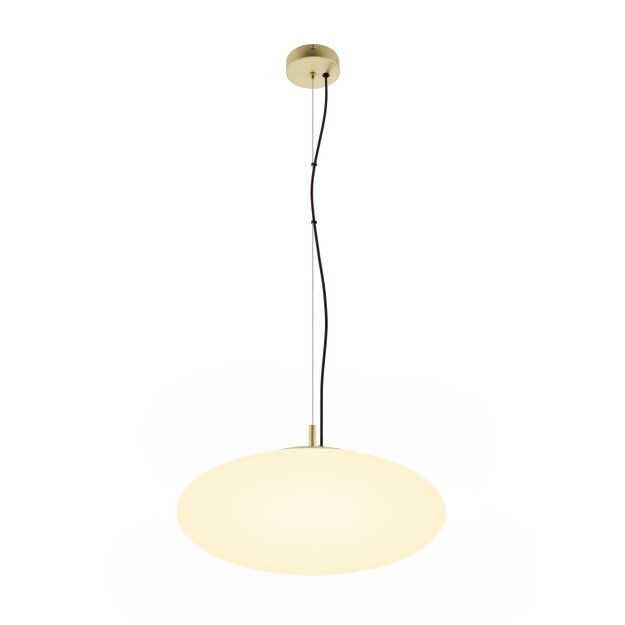 SLV 1010416 OLYPSO 50 Pendelleuchte E27 Pendellänge 400 cm 1 x max. 40 W Gold