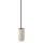 SLV 1010418 FITU PD E27 stone Pendelleuchte Pendellänge 500 cm offenes Kabelende 1 x max. 15 W beige