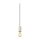 SLV 1010418 FITU PD E27 stone Pendelleuchte Pendellänge 500 cm offenes Kabelende 1 x max. 15 W beige