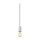 SLV 1010419 FITU PD E27 stone Pendelleuchte Pendellänge 500 cm offenes Kabelende 1 x max. 15 W Grau